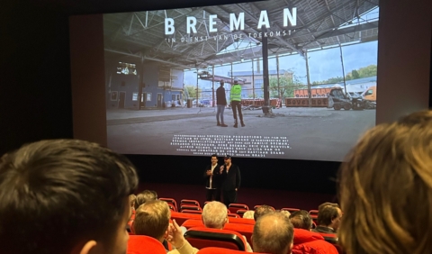 Breman film ‘In dienst van de toekomst’ in première in Pathé Zwolle