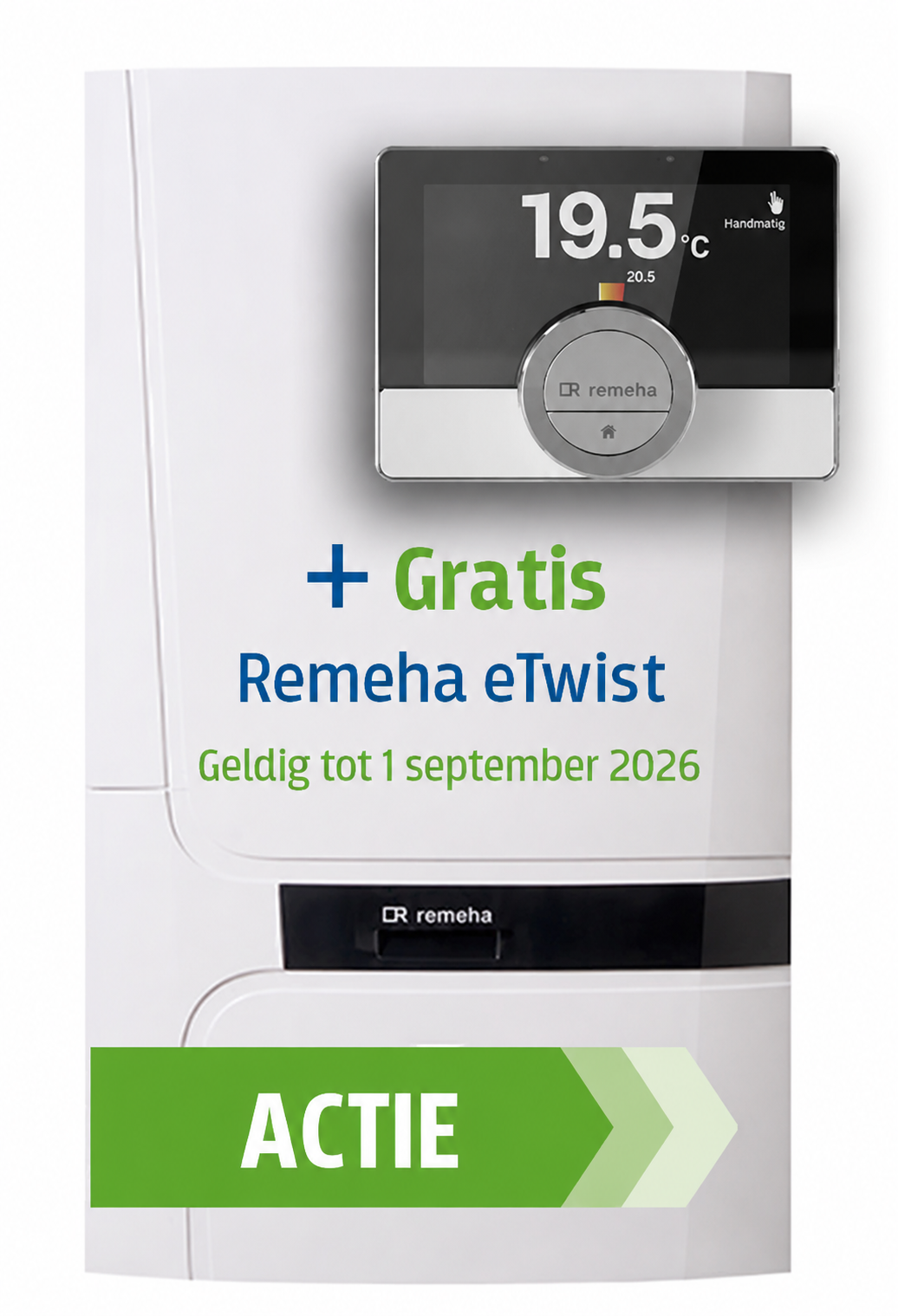 Remeha Calenta Ace-Matic (incl. montage en btw)