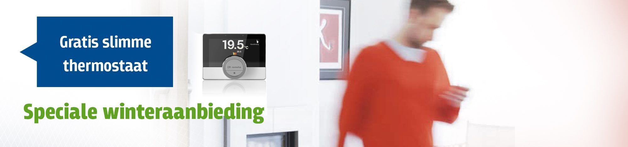 header website actie aanbieding slimme thermostaat